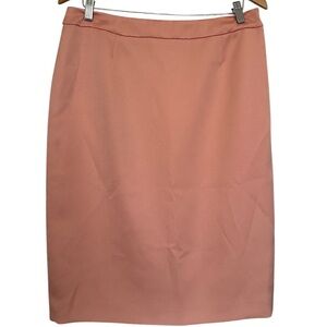 NWT Escada Ravas Duchess Satin Pencil Skirt In Gladiola Light Women’s Size 40